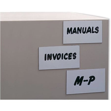 Write-On AIGNER  Magnetic Label Rolls - 2x50' - White MX-200